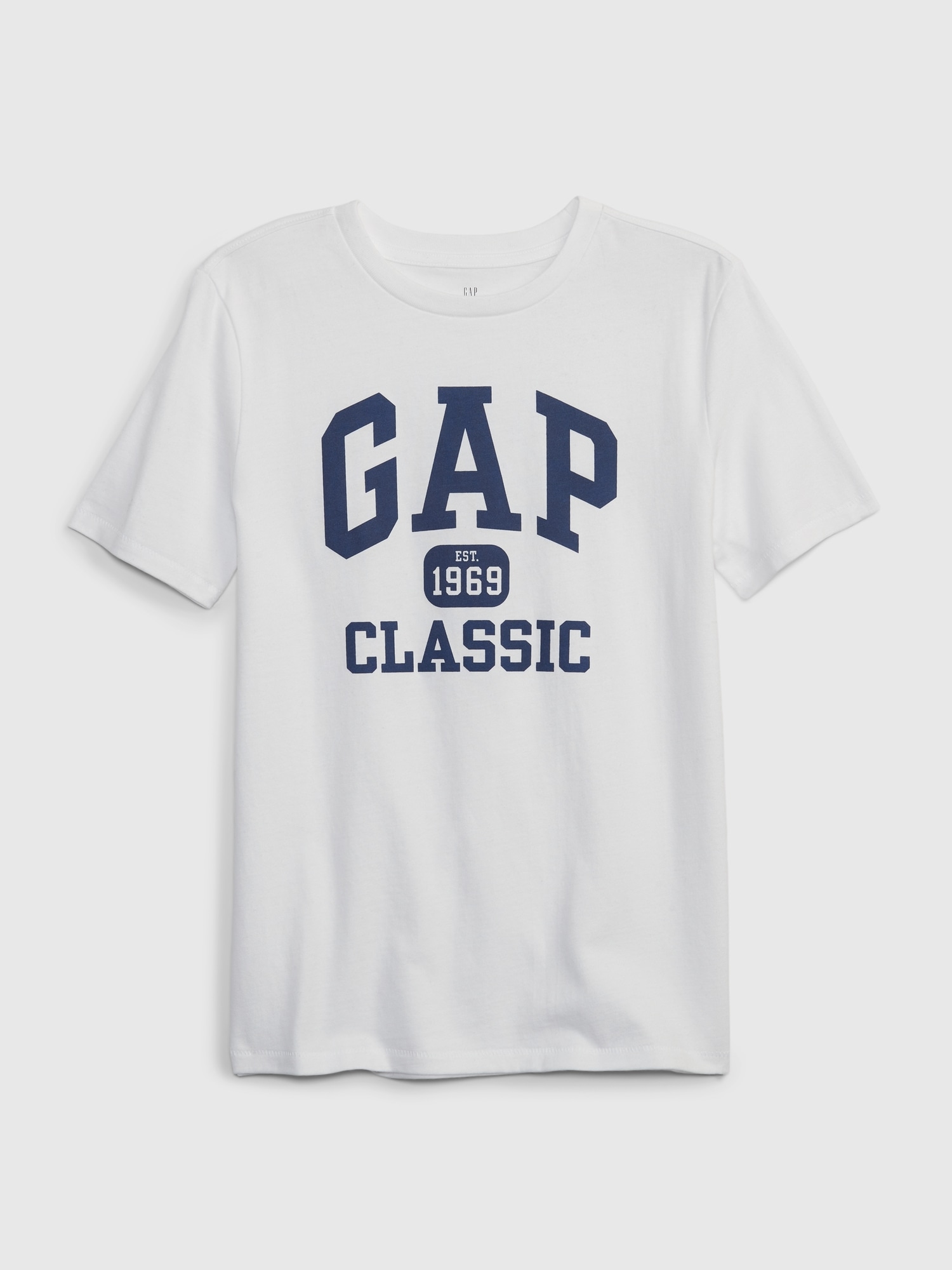 Gap Kids 100% Organic Cotton Archive Gap Arch Logo T-Shirt white. 1 Gap Kids 100% Organic Cotton Archive Gap Arch Logo T-Shirt white. 1
