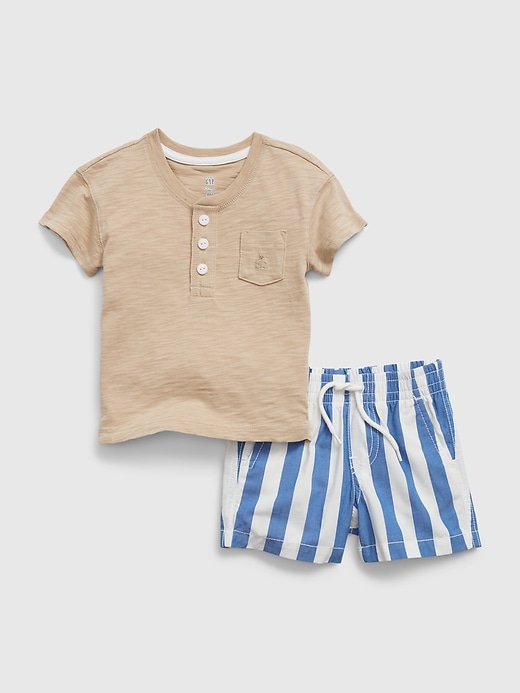 Baby Pocket T Shirt Shorts Outfit Set Gap