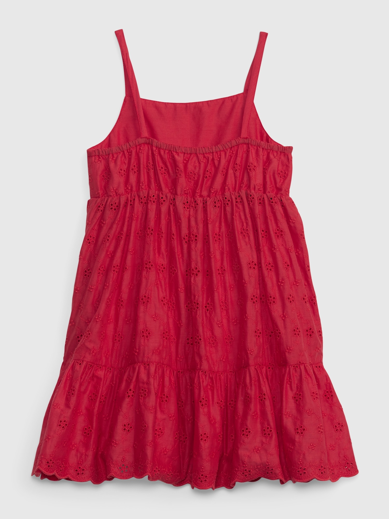 Toddler Eyelet Tiered Tank Dress Gap