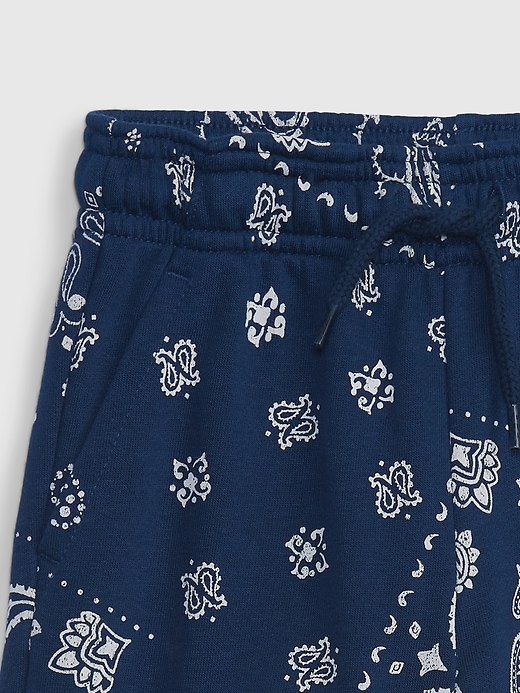 Image number 3 showing, Toddler Bandana Print Pull-On Shorts