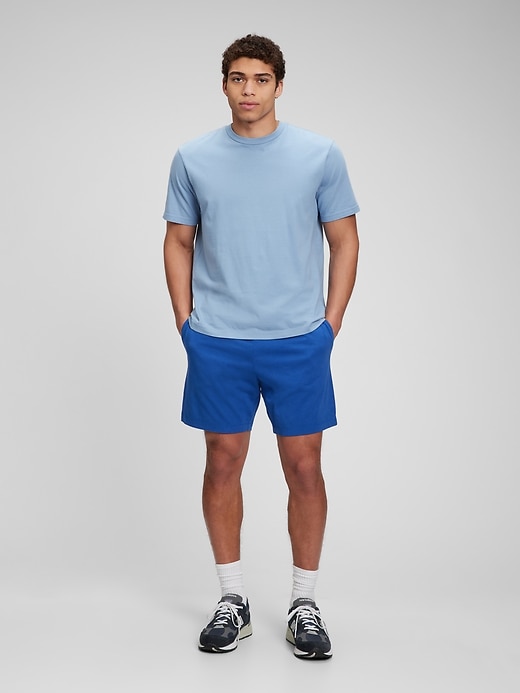 Image number 1 showing, Jersey Sweat Shorts with E-Waist