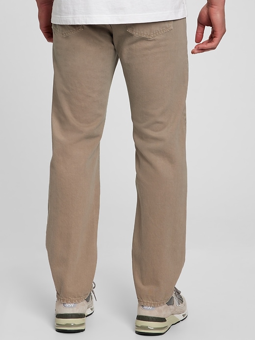 2 of 8 showing, with the color flannel taupe of product '90s Original Straight Fit Jeans with Washwell