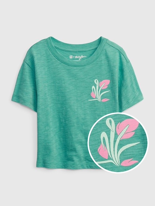 Image number 1 showing, Gap × Bailey Elder Toddler Organic Cotton Graphic T-Shirt