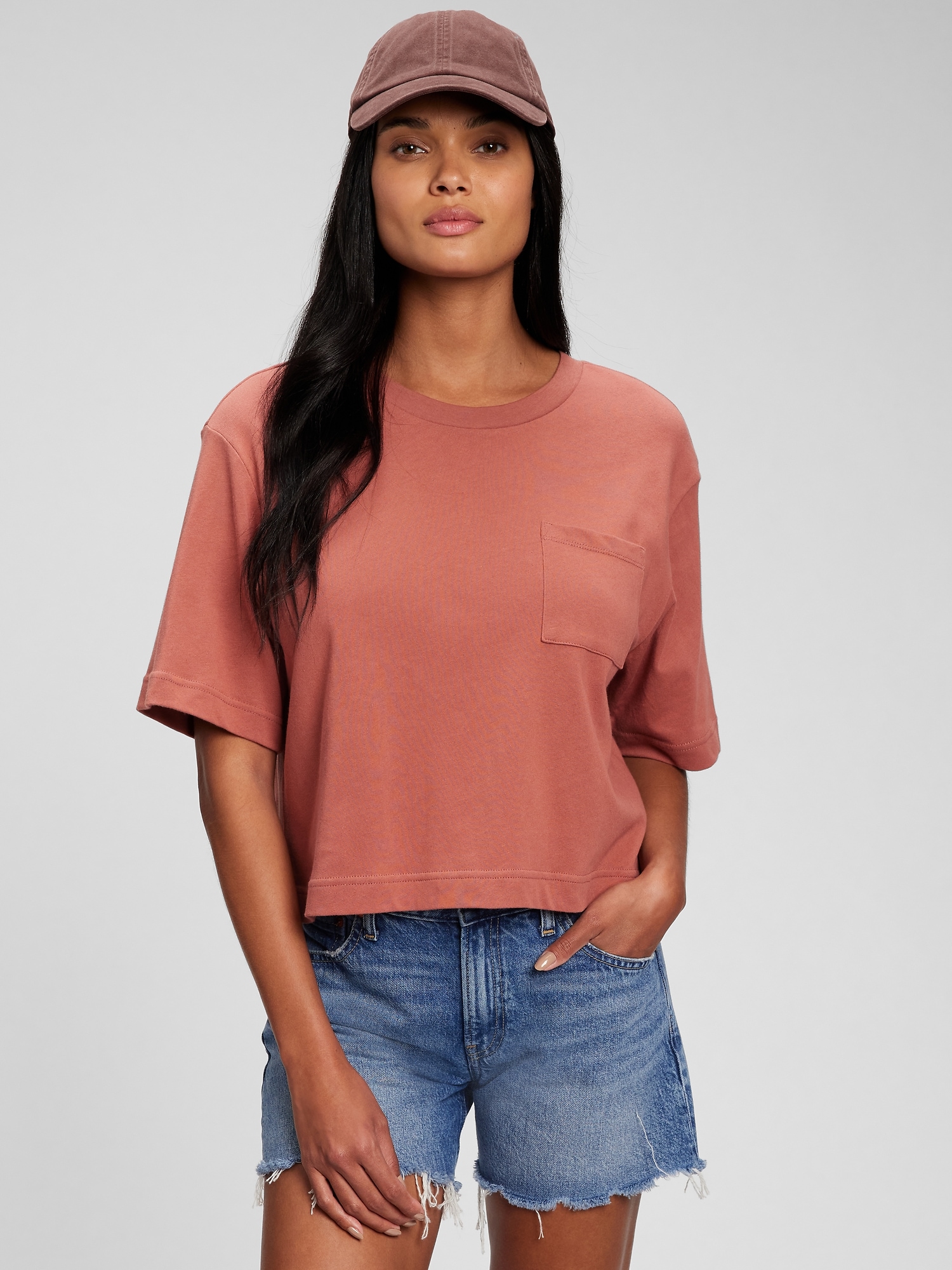 90s Shoulder Cut-Out Tee (XS/S) main image 1