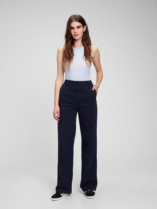 Loose Khakis with Washwell | Gap