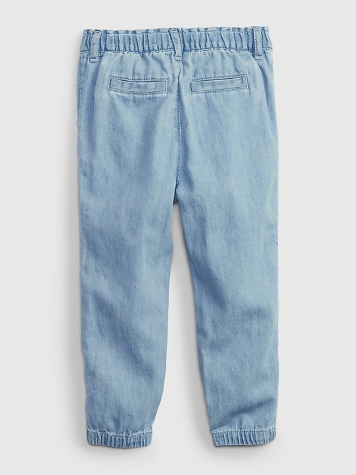 Image number 2 showing, Toddler Denim Joggers with Washwell