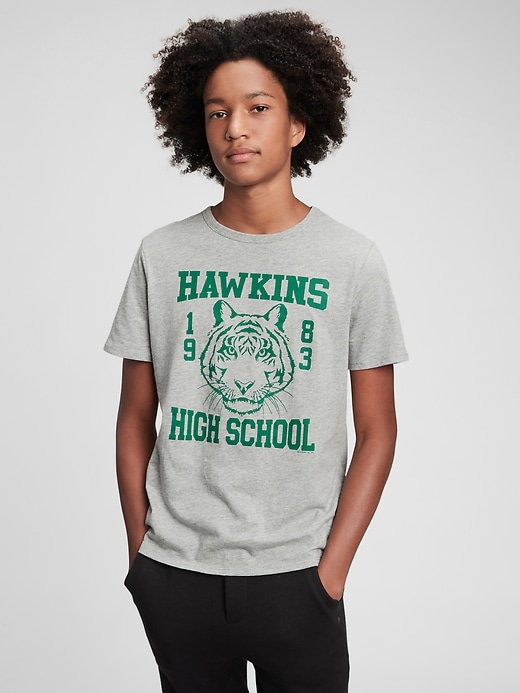 Image number 2 showing, Teen &#124 Stranger Things Hawkins High School Graphic T-Shirt