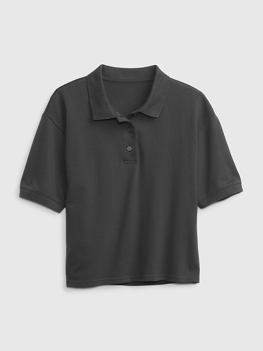 Image number 6 showing, Cropped Pique Polo