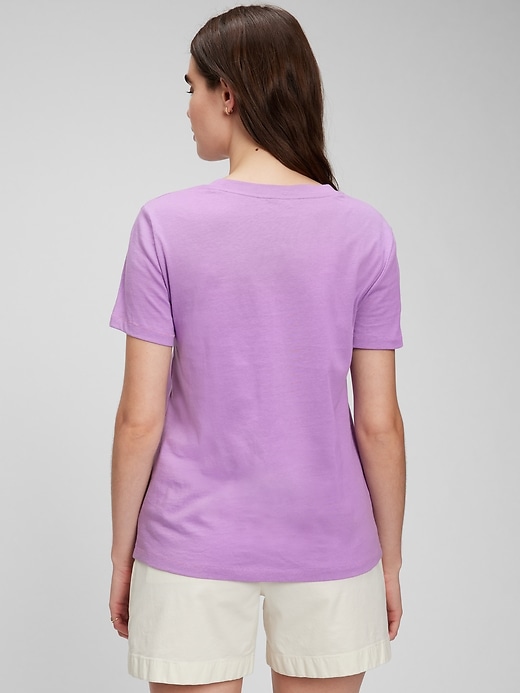 Image number 2 showing, 100% Organic Cotton Vintage T-Shirt