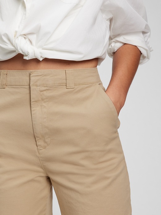 Image number 3 showing, Mid Rise Straight Up Khakis