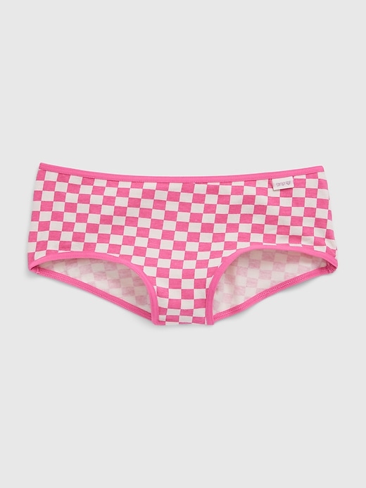 2 of 8 showing, with the color multi of product Kids Gap Logo Hipster Briefs (5-Pack)