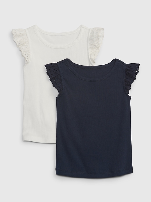 View large product image 1 of 1. Toddler Eyelet Tank Top (2-Pack)