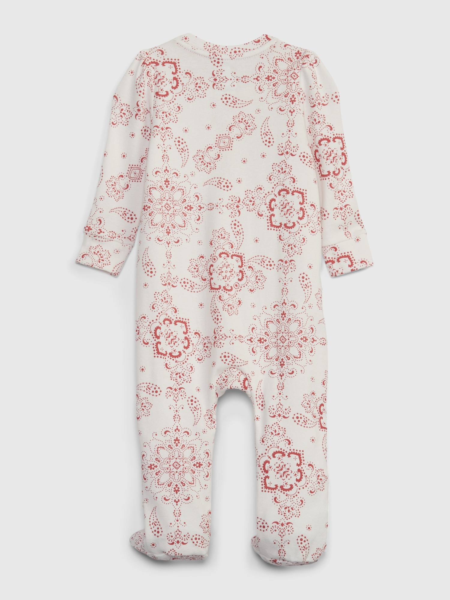 Baby Print Footed OnePiece Gap
