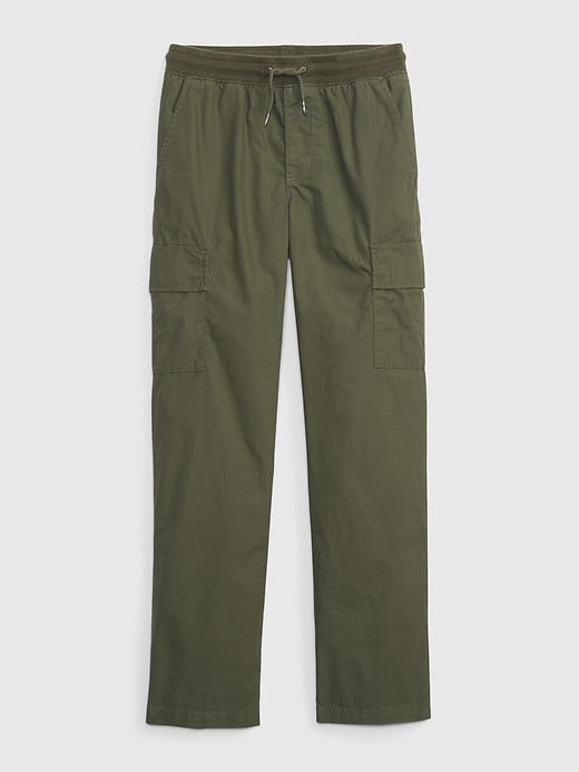 View large product image 1 of 1. Kids Poplin Cargo Pants