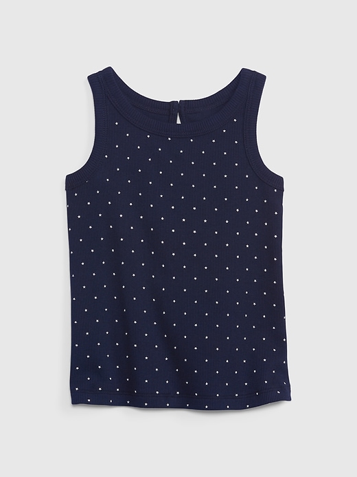 View large product image 1 of 1. Toddler Rib Tank Top