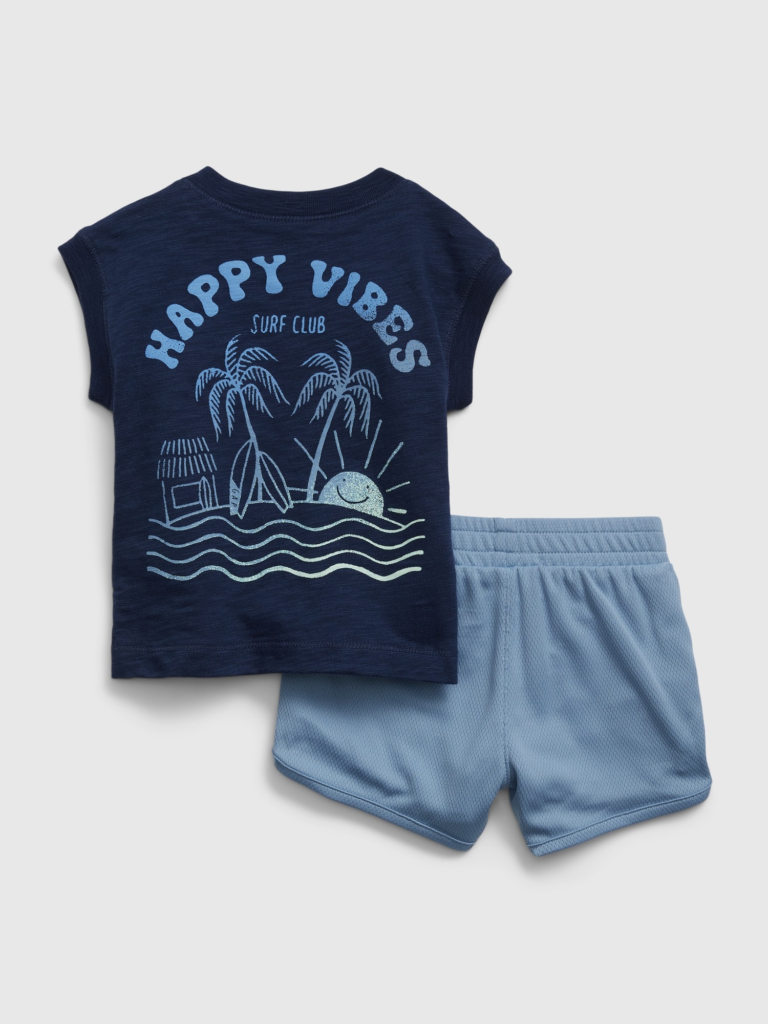 Baby Tank & Mesh Shorts Outfit Set Gap
