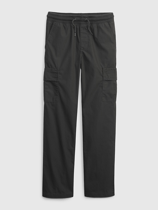 Image number 1 showing, Kids Poplin Cargo Pants