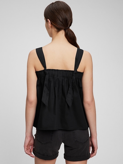 Image number 2 showing, Tie-Back Babydoll Tank Top