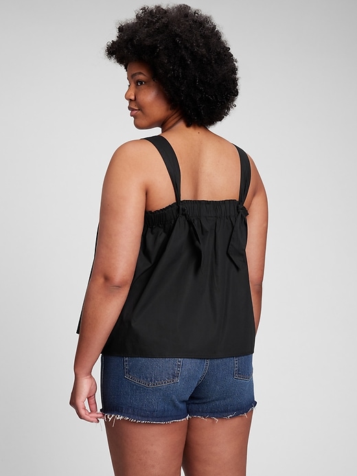 Image number 5 showing, Tie-Back Babydoll Tank Top
