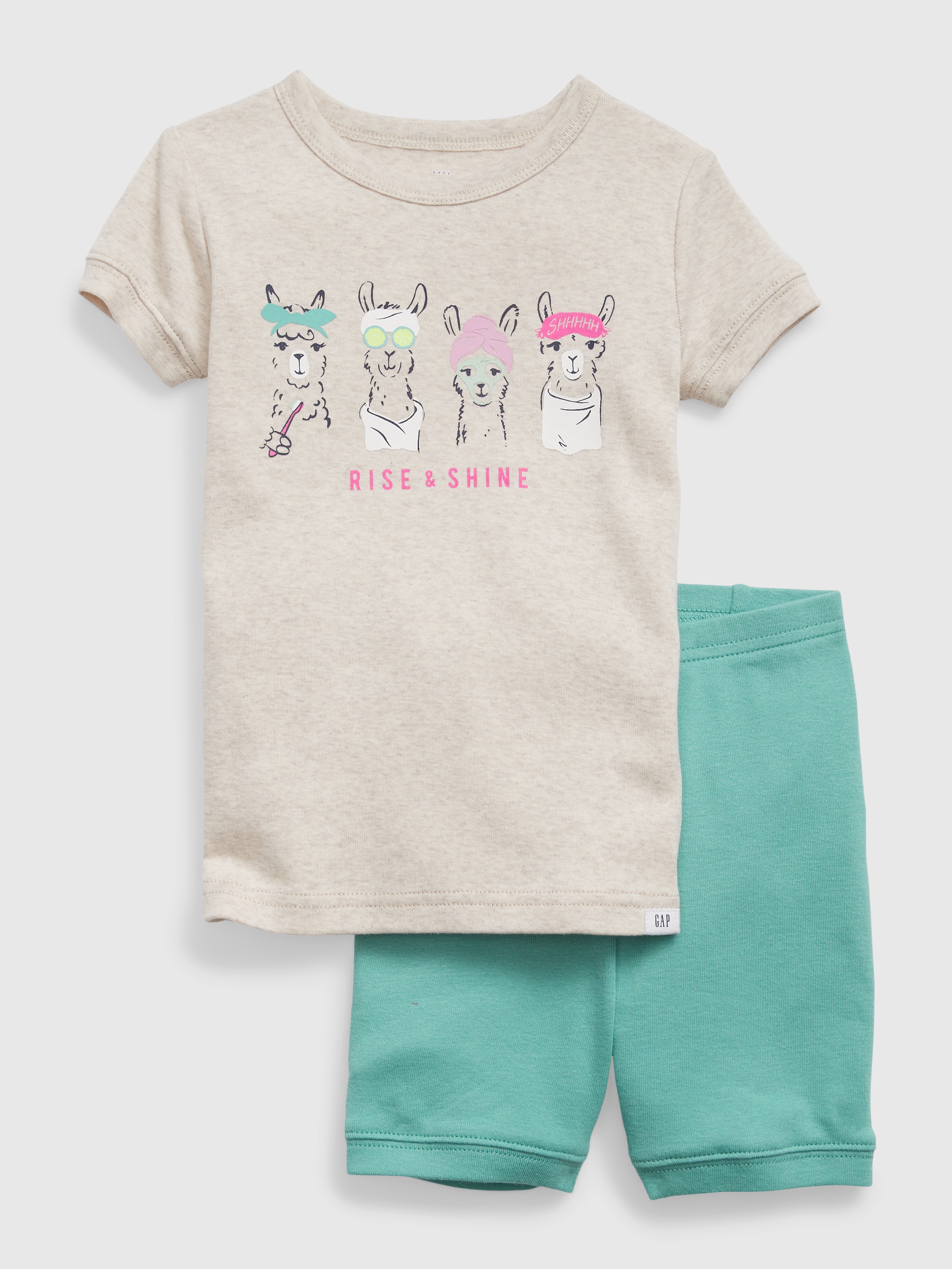 babyGap 100% Organic Cotton Llama PJ 