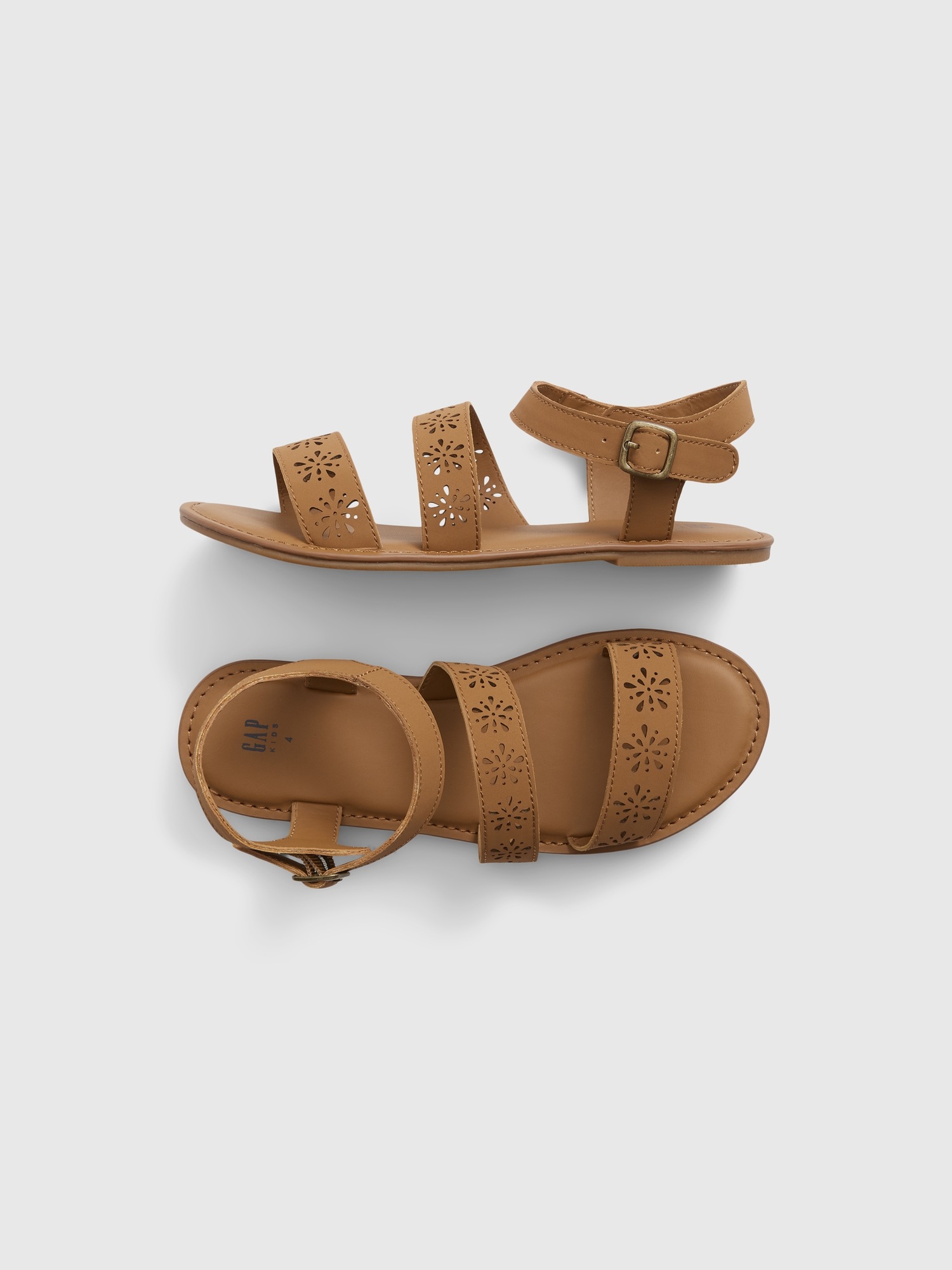 Kids two shop strap sandals