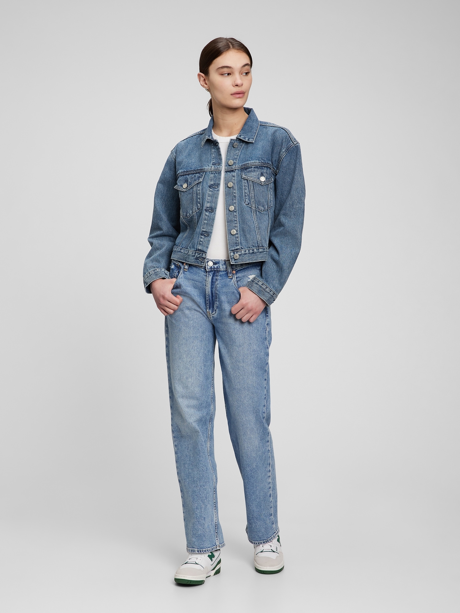 90s Icon Denim Jacket with Washwell | Gap