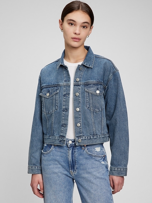 Image number 3 showing, '90s Icon Denim Jacket with Washwell