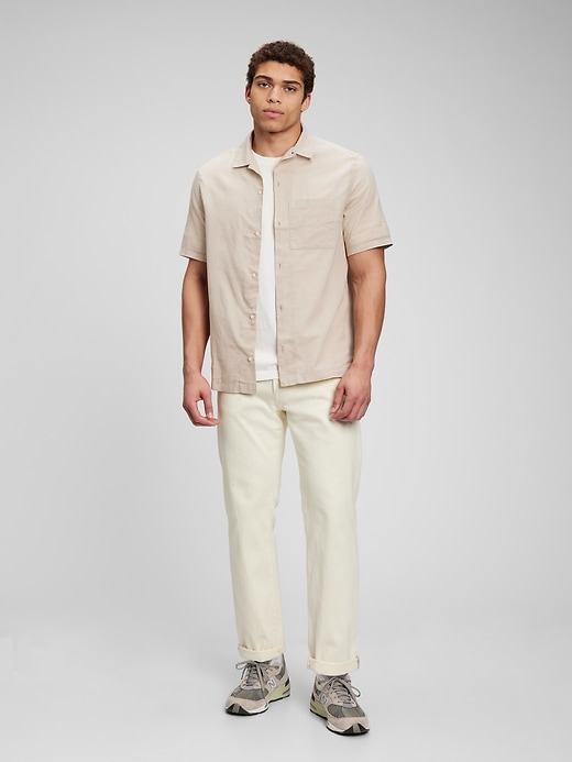 Image number 8 showing, Vacay Shirt in Linen-Cotton