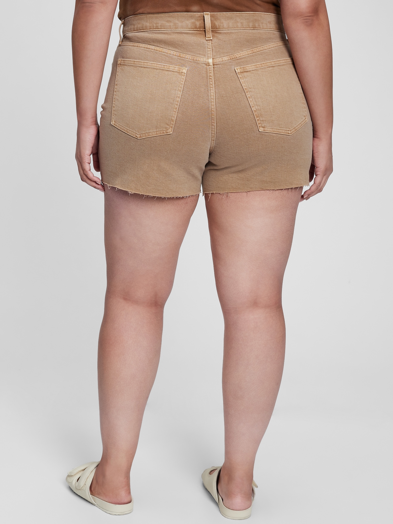 4" High Rise Denim Shorts Gap