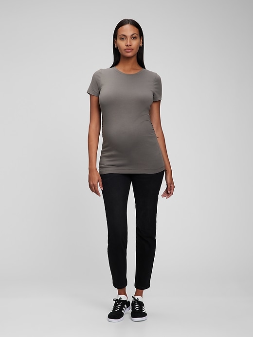 View large product image 1 of 1. Maternity VintageSoft Crewneck T-Shirt