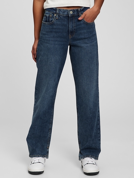 Image number 1 showing, Teen Mid Rise '90s Loose Jeans
