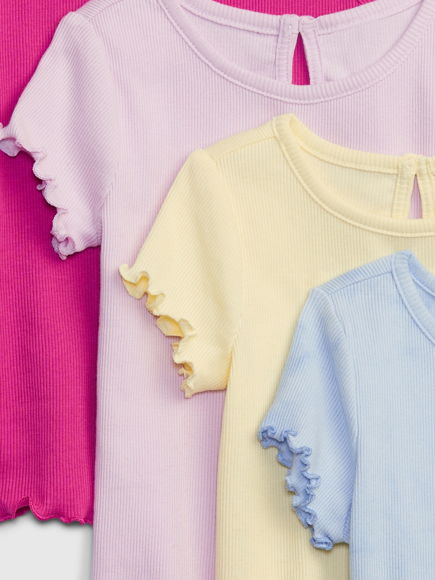 Toddler ribbed t shirt 4 pack gap