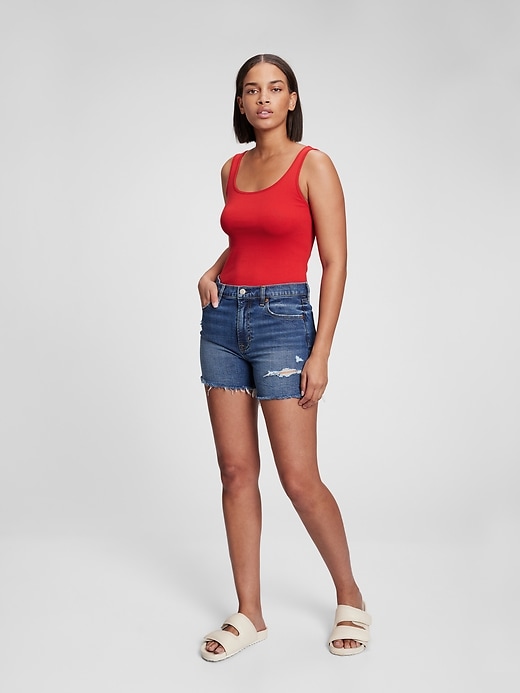 1 of 8 showing, with the color modern red of product Modern Tank Top