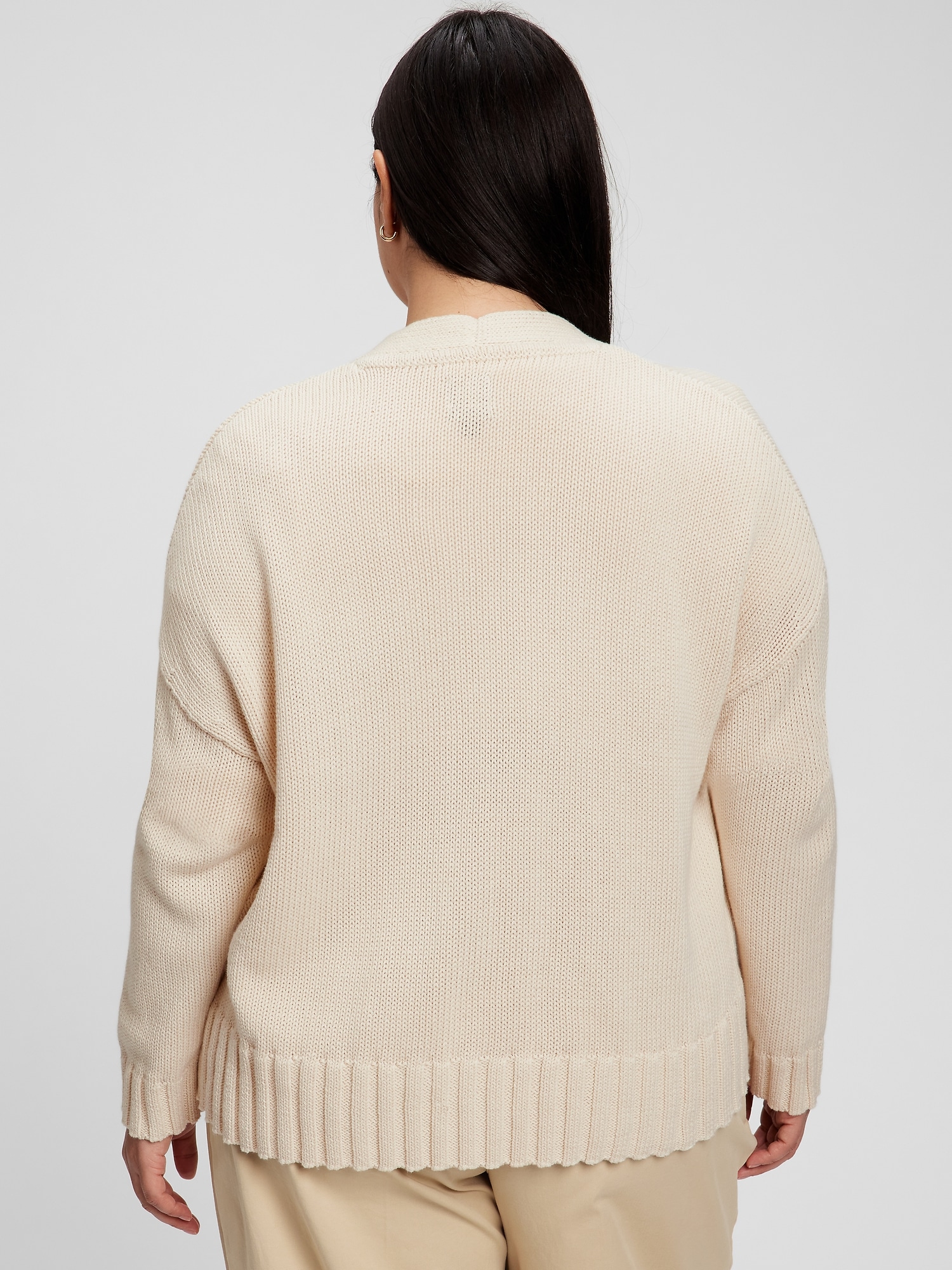 Gap outlet cream cardigan