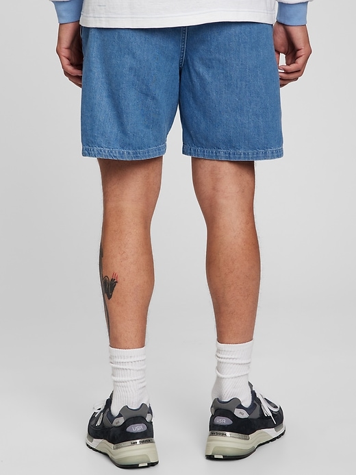 Image number 2 showing, Denim Easy Shorts with Washwell
