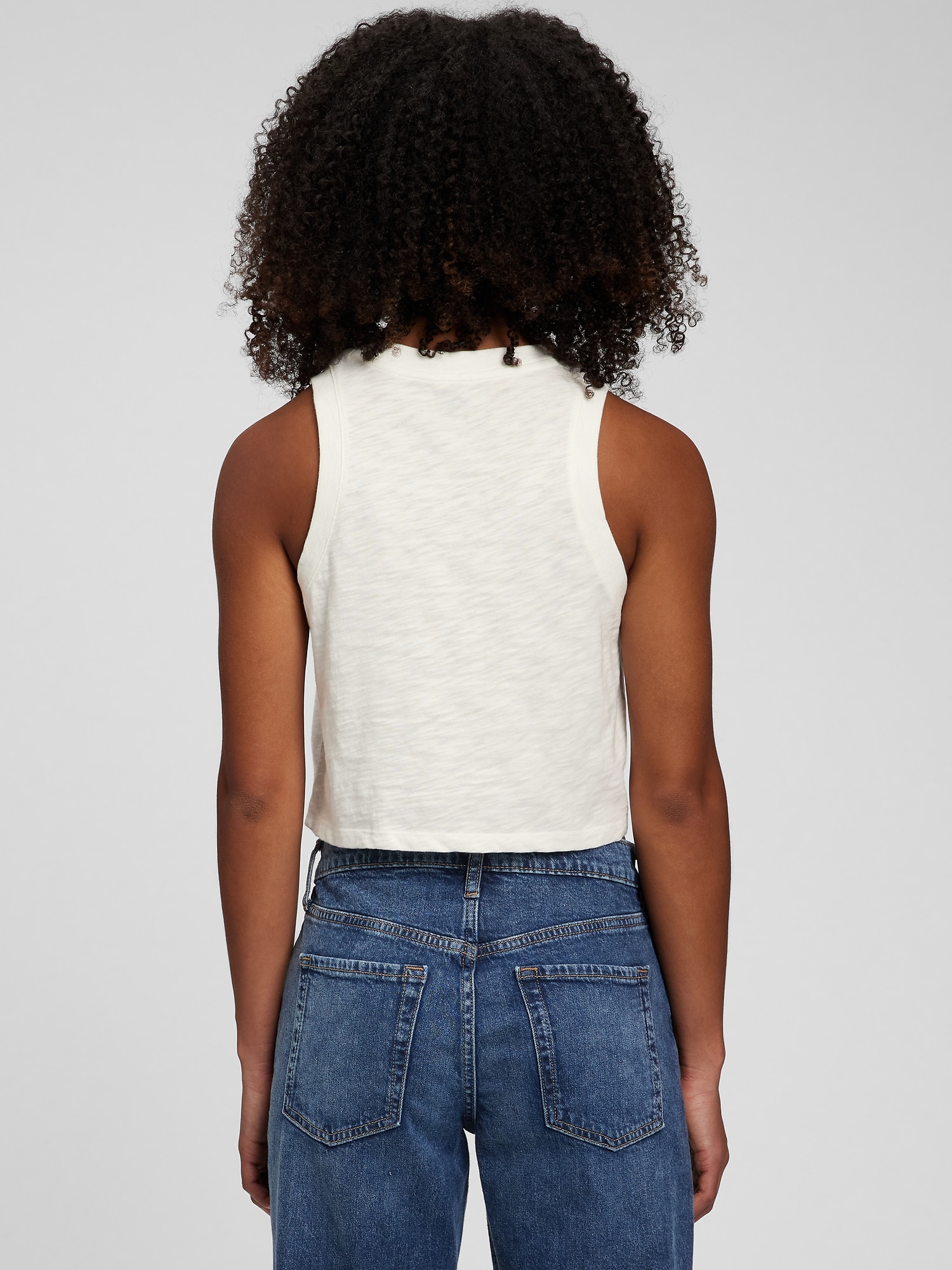 Teen Organic Cotton Tank Top Gap