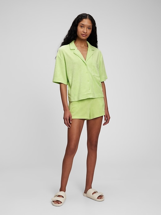 Image number 1 showing, Towel Terry Vacay Shirt