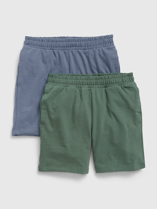 Image number 5 showing, GapFit Kids Pull-On Sweat Shorts (2-Pack)