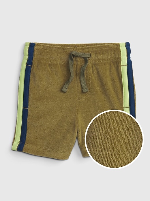 View large product image 1 of 1. Toddler Towel Terry Pull-On Shorts