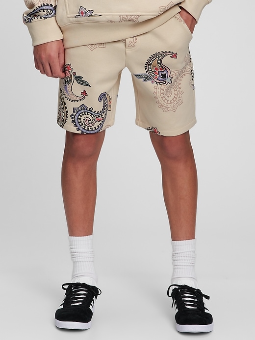 Image number 1 showing, Teen Fleece Pull-On Shorts
