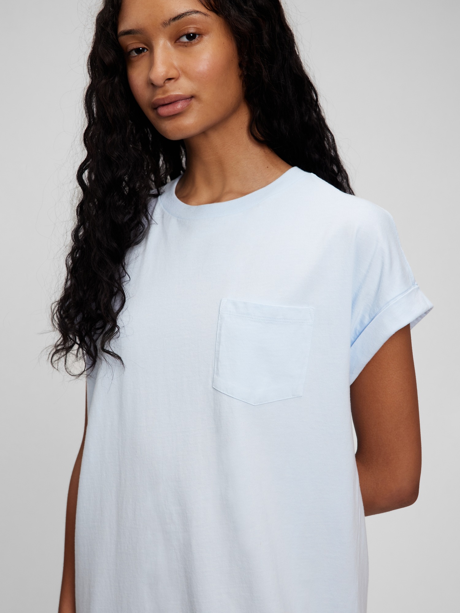 tee dress with pockets