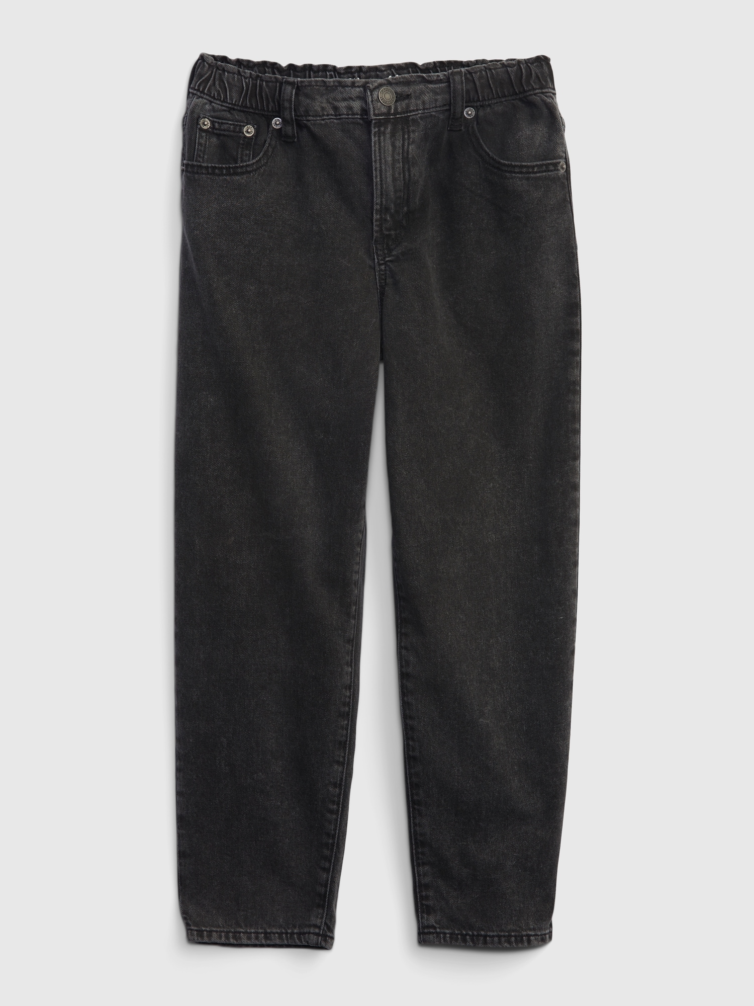 Gap Kids High Rise Barrel Jeans with Washwell