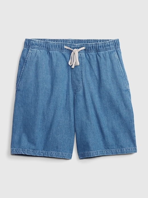 Image number 4 showing, Denim Easy Shorts with Washwell