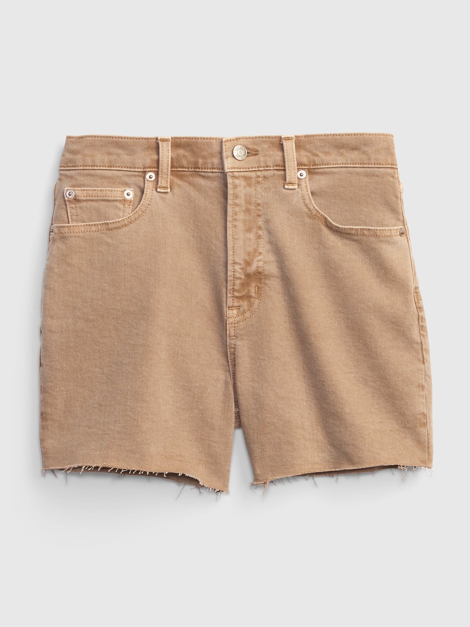 4" High Rise Denim Shorts with Washwell Gap