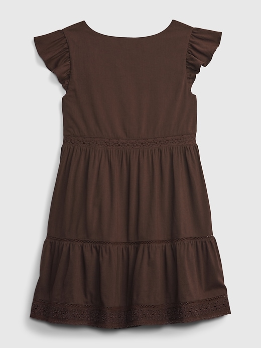 Image number 4 showing, Teen Flutter Sleeve Dress