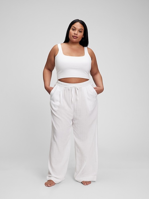 Image number 4 showing, Airy Wide Leg Pants