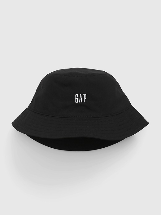 1 of 8 showing, with the color true black of product Toddler Gap Logo Bucket Hat