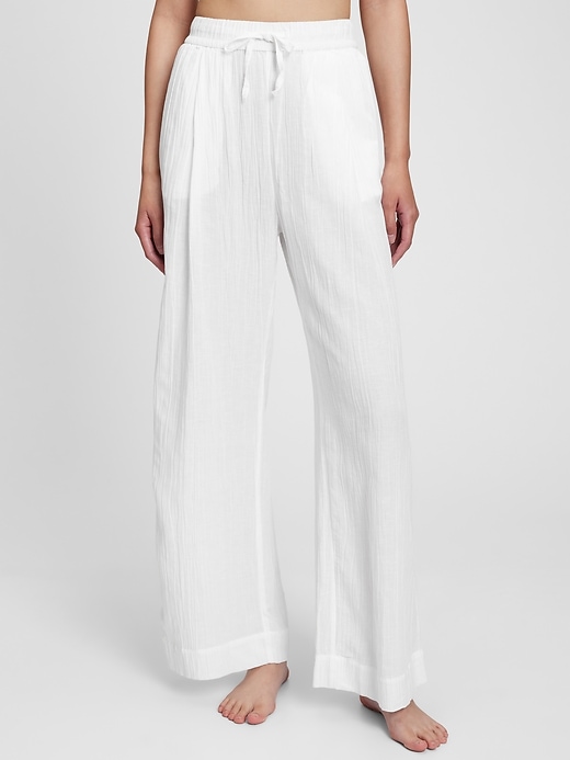 Image number 3 showing, Airy Wide Leg Pants