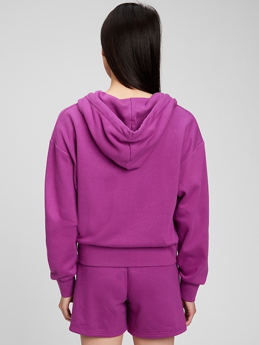 Image number 2 showing, Vintage Soft Cropped Full-Zip Hoodie