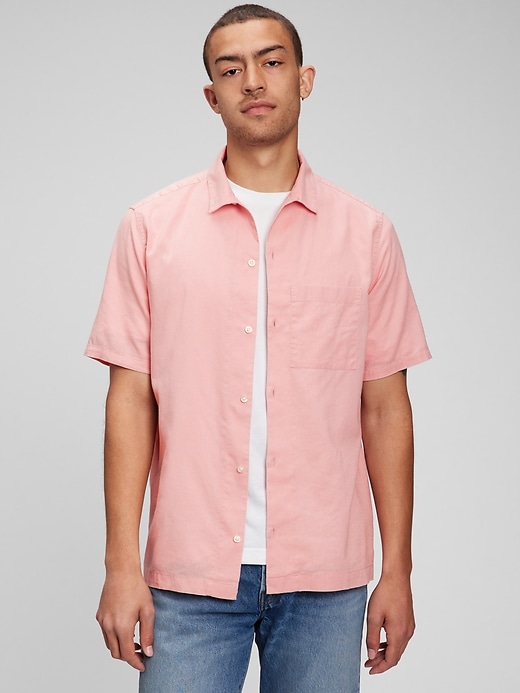 Image number 6 showing, Vacay Shirt in Linen-Cotton
